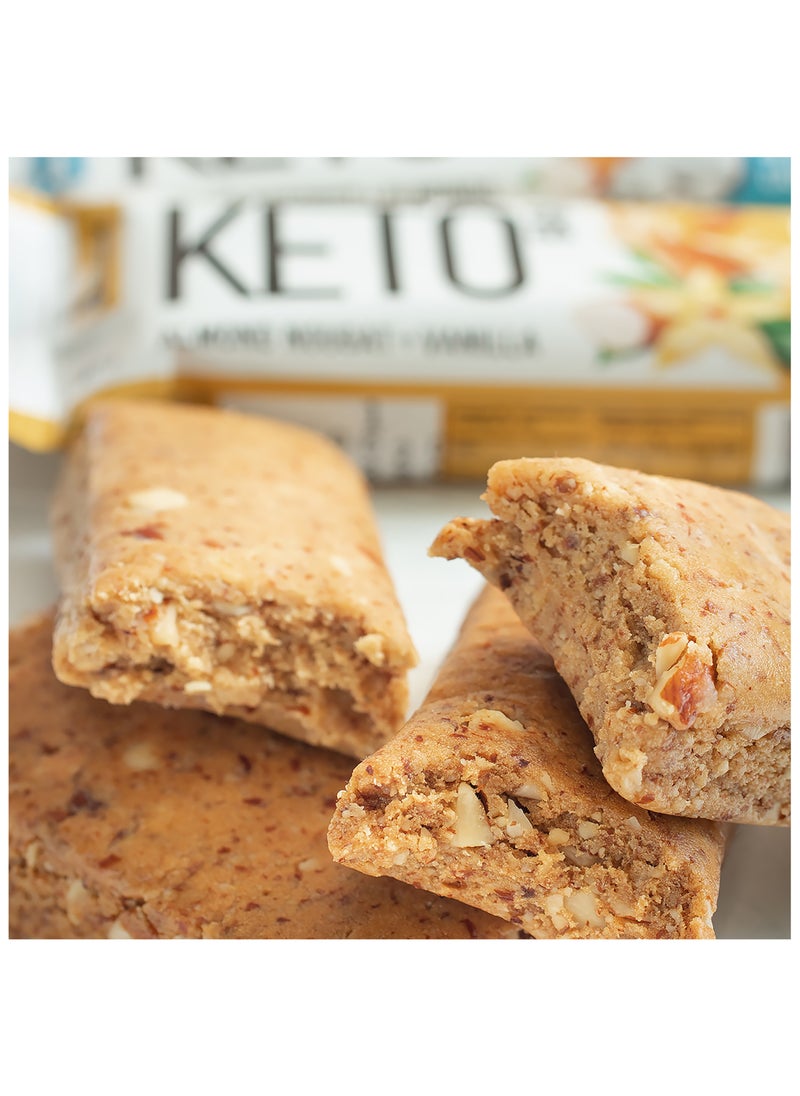 BOMBBAR Protein Keto Bar with Almond Nougat and Vanilla 12x40g  - Image 3