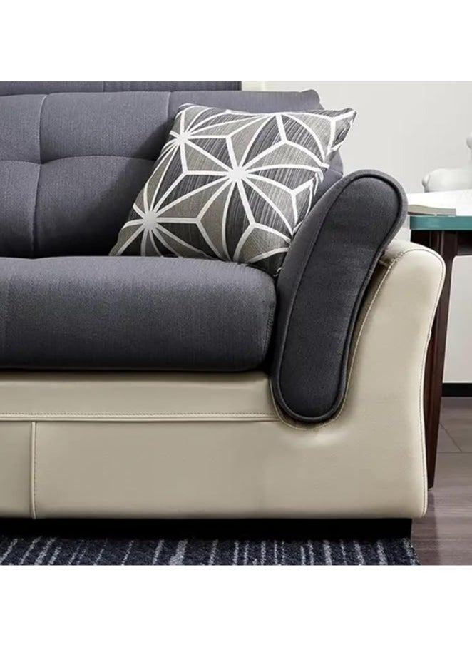 Poppins Home Poppins HOME  Modern Design Sofa Set Living Room Furniture Fabric Couch (Left, L Shape 2 Seater)  - Image 3