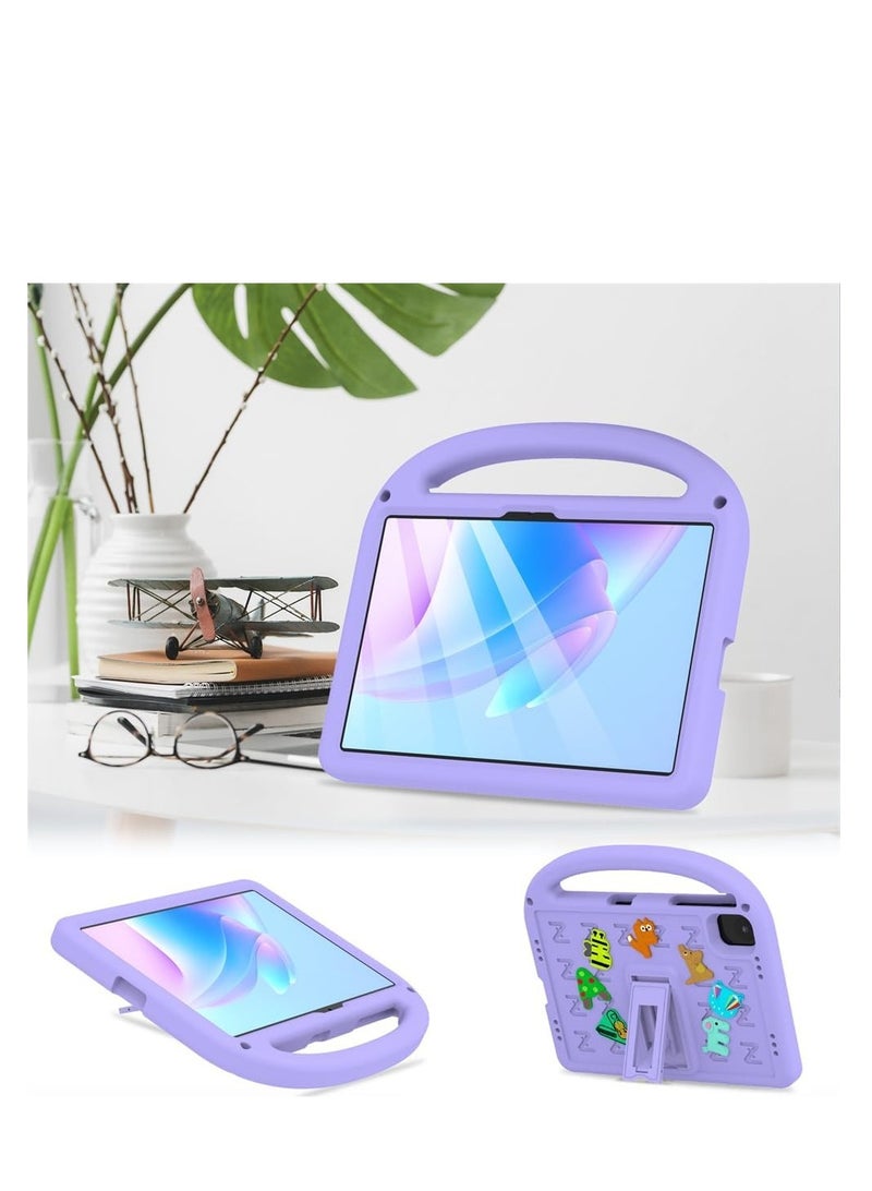 Kids Case Compatible with Honor Pad X8a11 inch (2024) 【Kids Friendly】 DIY Cute Cartoon Lightweight EVA Shockproof Handle Stand Protective Cover with Shoulder Strap - Image 5