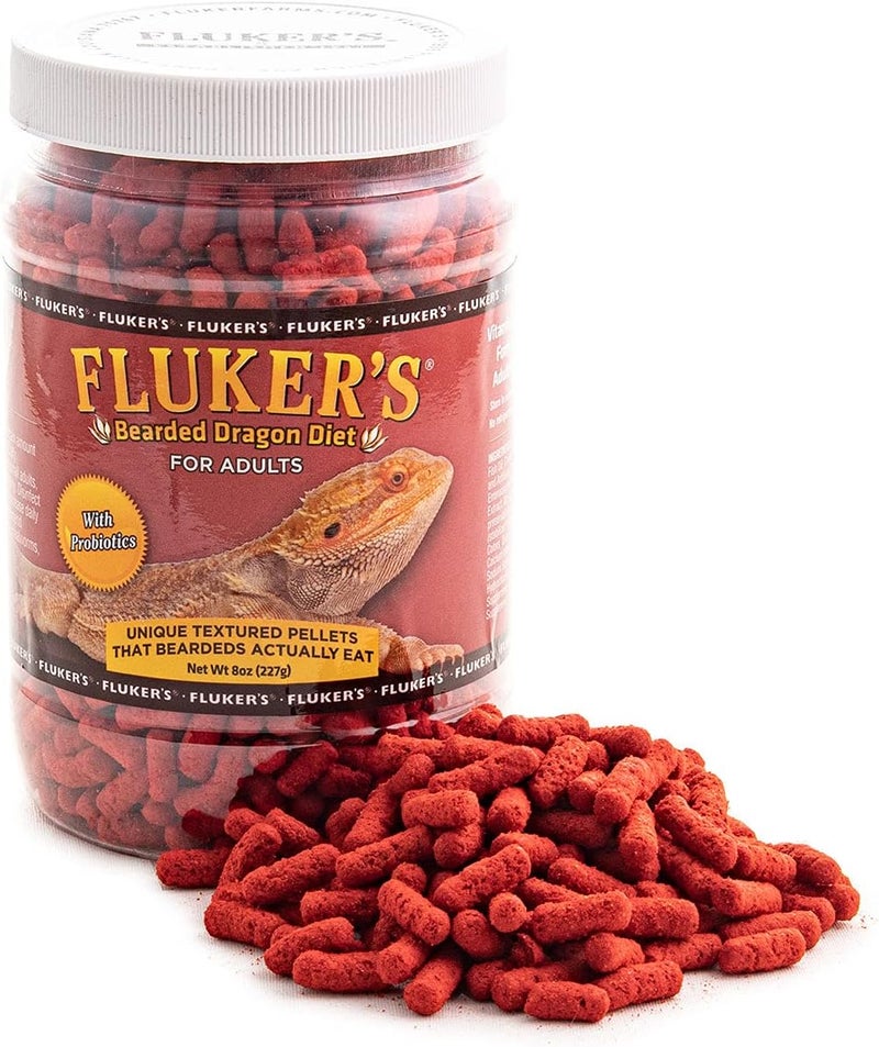 Fluker's Adult Bearded Dragon Diet Food 8-Ounce - Image 1