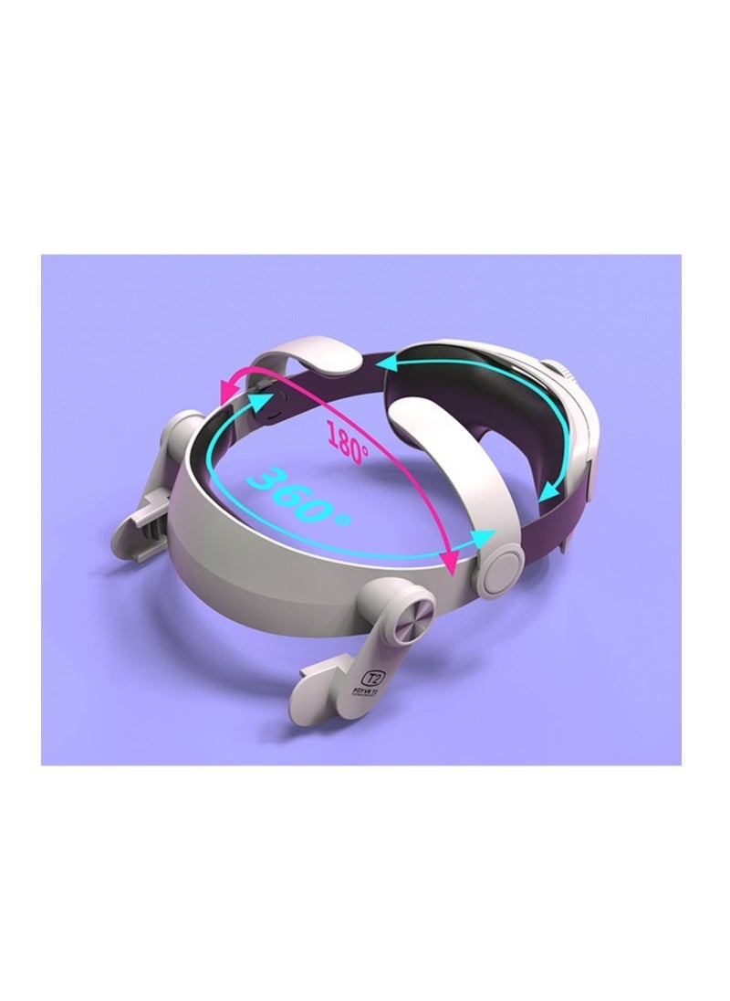 Generic - Adjustable Head Strap Compatible with Quest 2 Replacement for Quest 2 Elite Strap Accessories for Enhanced Support and Comfort in VR Suitable for Children and Adults - Image 1