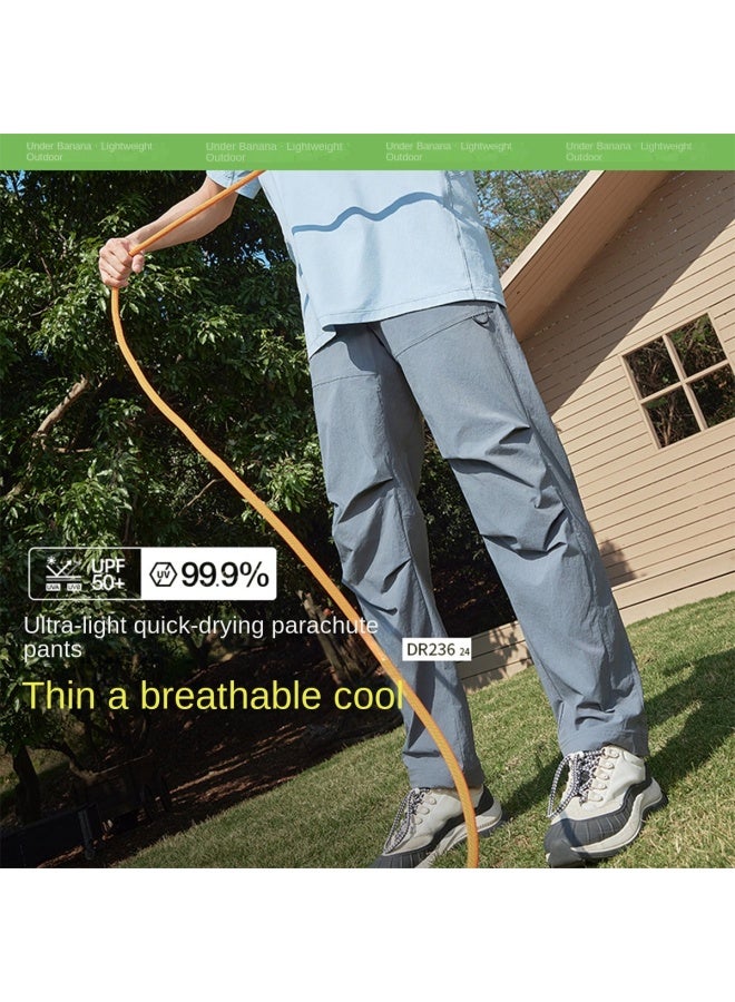 QUICK Dry Paratrooper Pants】high-stretch, Loose-fit Men's Trousers, Lightweight, -drying, Breathable, For Workwear, Outdoor Sports, And Hiking - Image 3