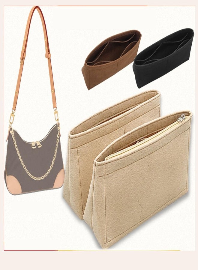 Lckaey purse insert for boulogne organizer boulogne handbag bag insert organizer 2075khaki - Image 4
