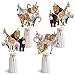 Bessmoso Safari Animals Party Decorations Jungle Animal Centerpiece Sticks Cutouts Table Toppers for Birthday Baby Shower Party Supplies Set of 24 - Image 2
