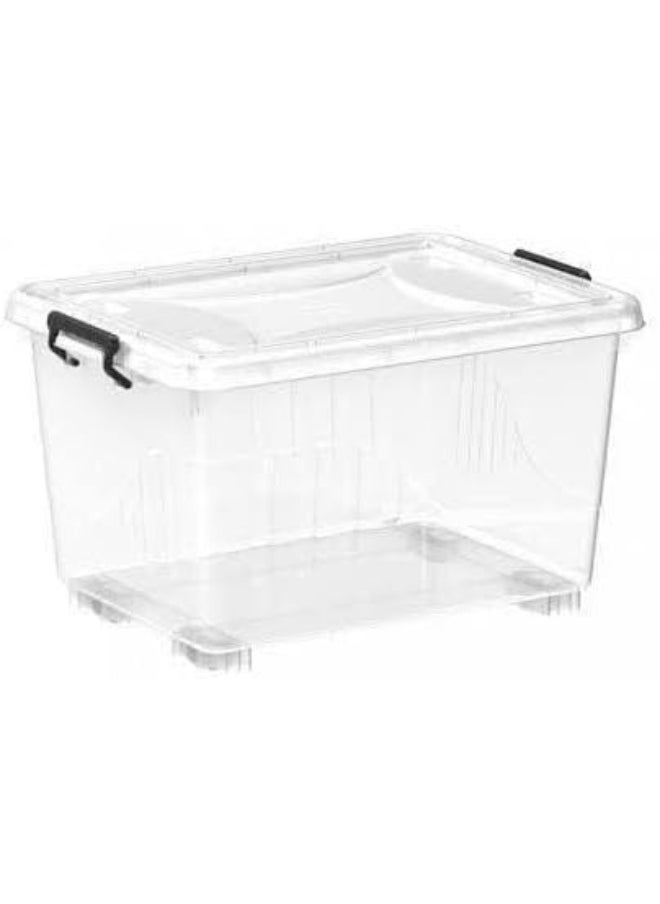 Generic Multi-purpose plastic storage box - for storage and organization during outings and school P (38 liters)  - Image 1
