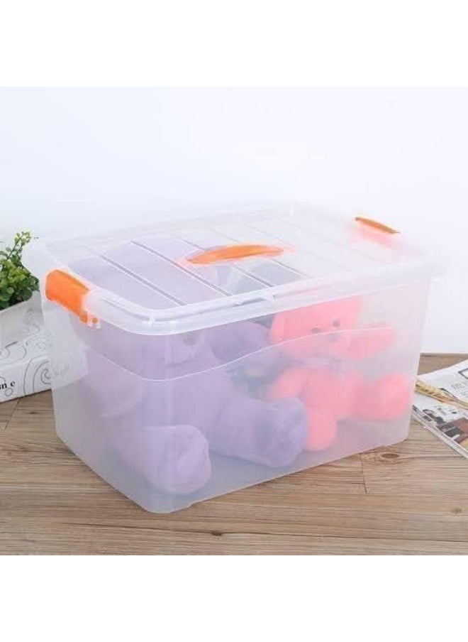 Generic Multi-purpose plastic storage box - for storage and organization during outings and school P (38 liters)  - Image 3