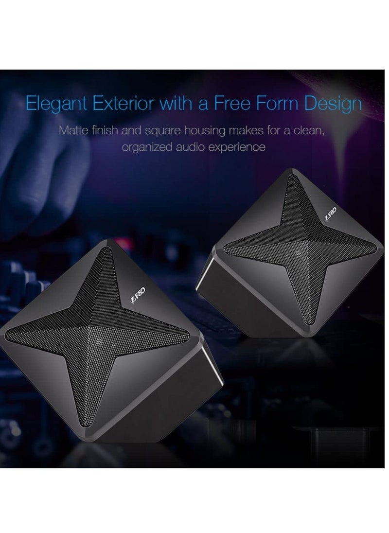 ماركة غير محددة - مكبر صوت لاسلكي F&D F550X بتقنية البلوتوث وNFC، نظام صوت 2.1، إضاءة LED متعددة الألوان، تشغيل USB/SD/AUX - Image 1
