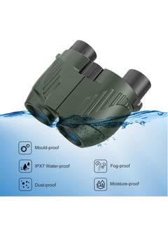 Generic Rodcirant Binoculars 20x25 for Adults and Kids, High Power Easy Focus Binoculars with Low Light Vision, Compact Binoculars for Bird Watching and Travel (Green)  - Image 5