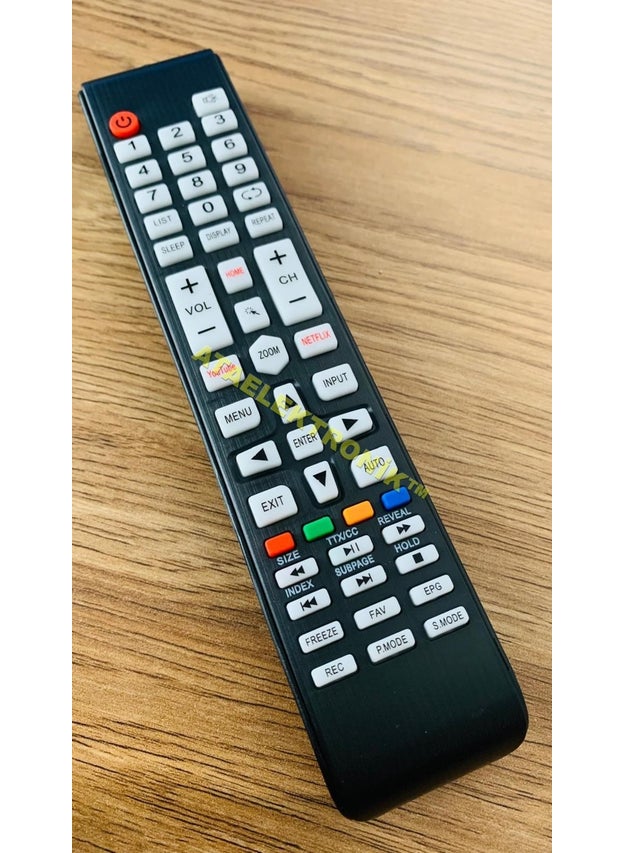 Ronax FS3201 FS5001 Satellite Receiver Android Smart LED TV Remote Control Youtube Netflix Button