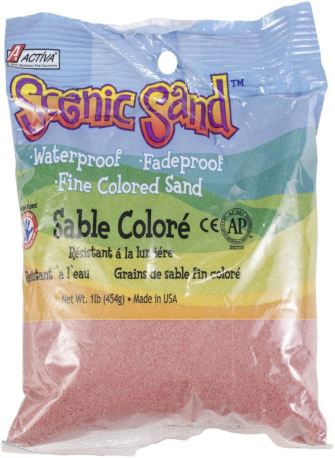 ACTIVA Scenic Sand, 1-Pound, Pink - Image 1
