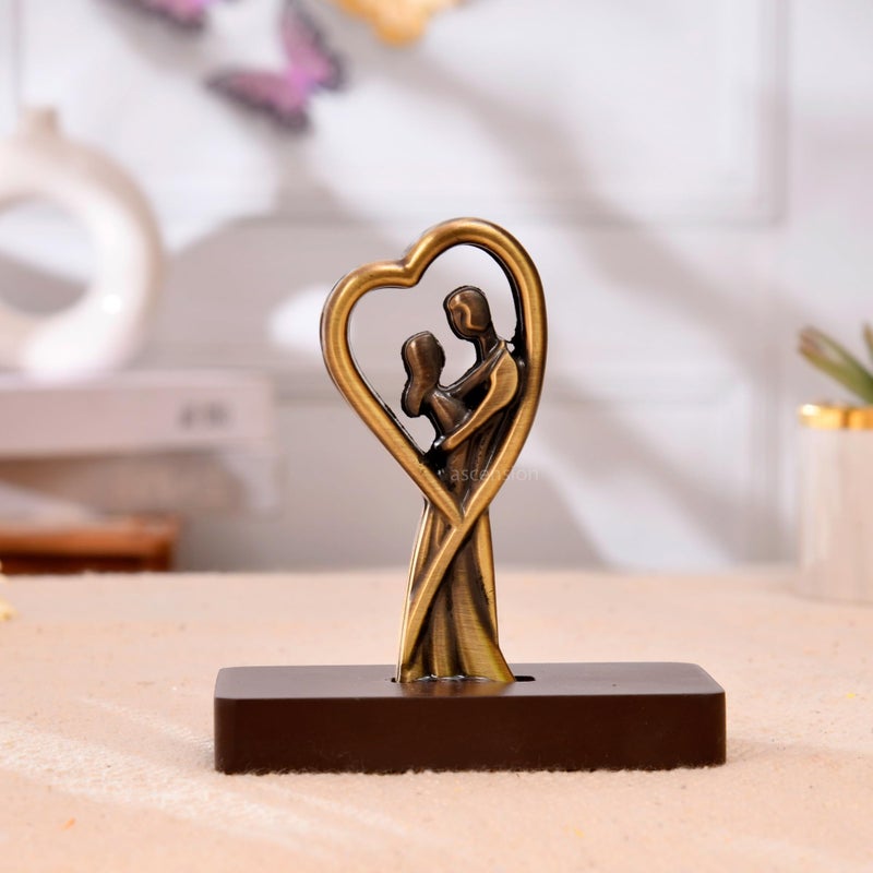 Ascension Romantic Love Couple Statue Showpiece for Valentine Day Standing Couple Sculpture for Home Decor, Couple Gifts, Table Top, Bed Room Decoration Gifts for Girlfriend, Boyfriend Valentine Gifts - Image 4