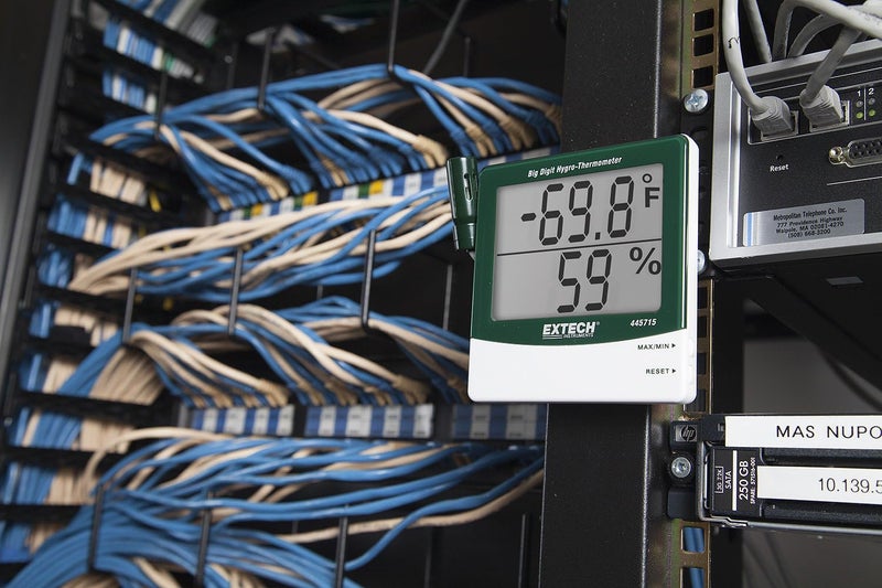 Extech 445715 مقياس الحرارة والرطوبة عن بُعد برقم كبير - Image 3