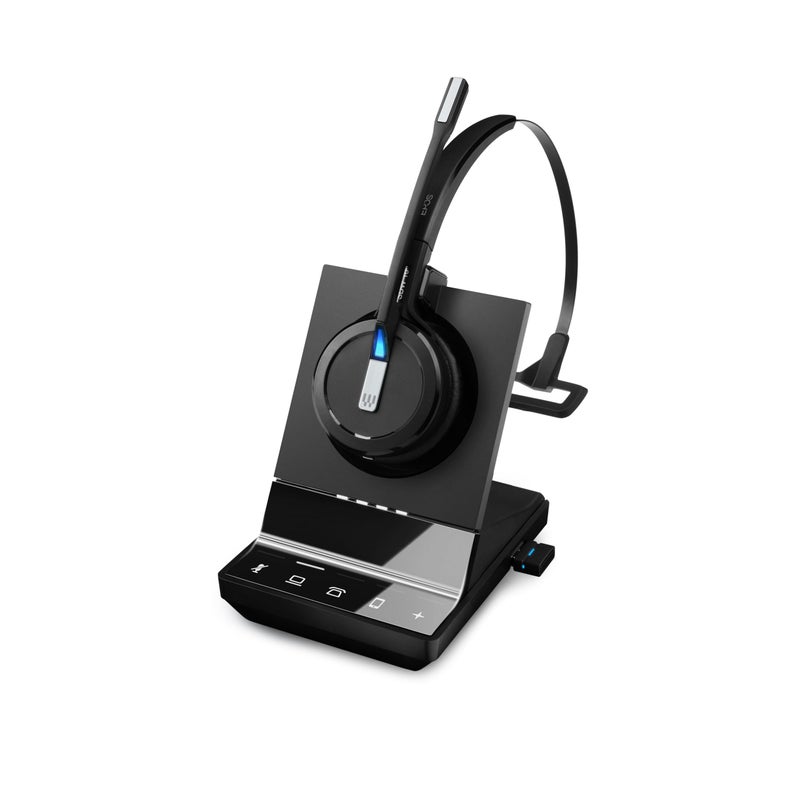 EPOS Sennheiser SDW 5016 (507016) Single-Sided Wireless DECT Headset for Desk Phone Softphone/PC& Mobile Phone Connection Dual Microphone Ultra Noise-Canceling, Black, 3 inches - Image 3
