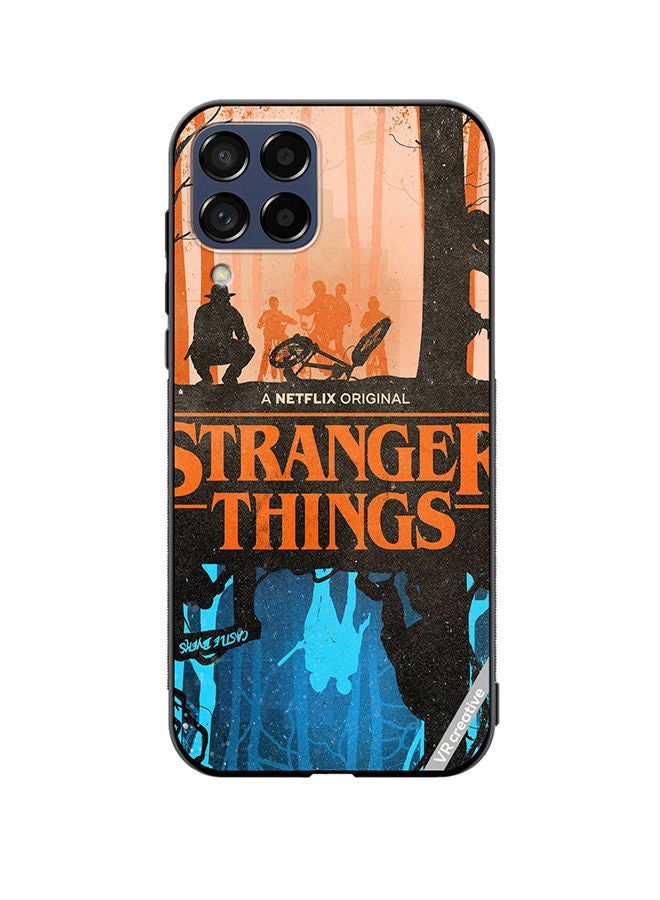 VR CREATIVE Protective Case Cover For Samsung Galaxy M53 Stranger Things Design Multicolour - Image 1