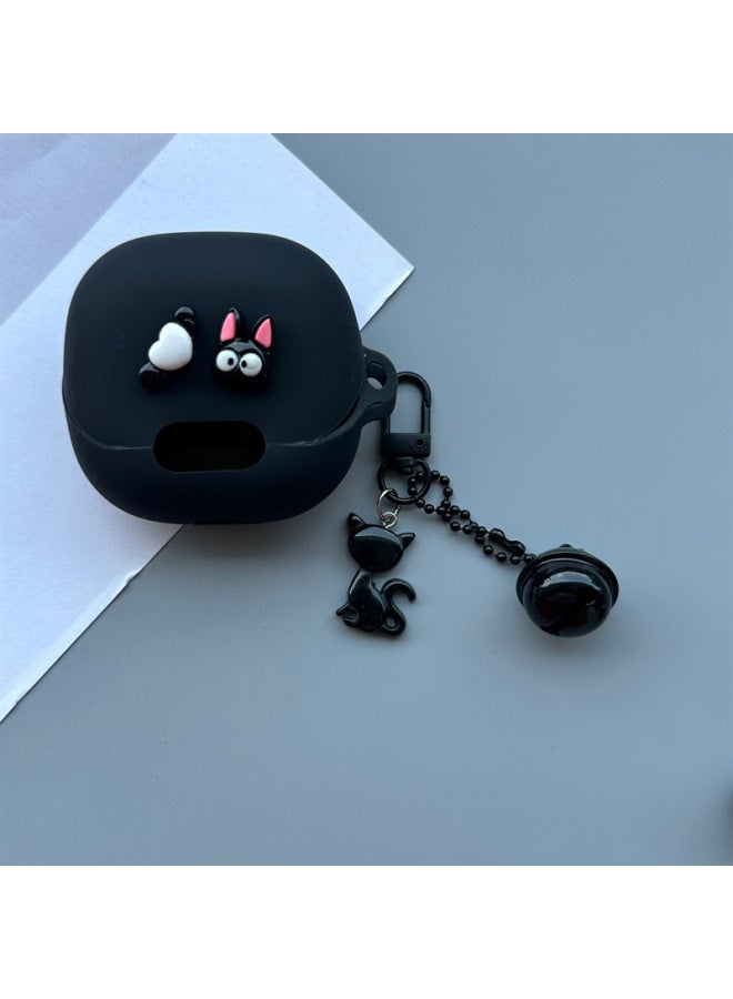 Suitable For Sound Wide Anker Soundcore Liberty4NC Wireless Bluetooth Headset Protective Case Cartoon Soft Case-Color:48+ Pendants-Model:Soundcore Liberty 4 Pro  - Image 1