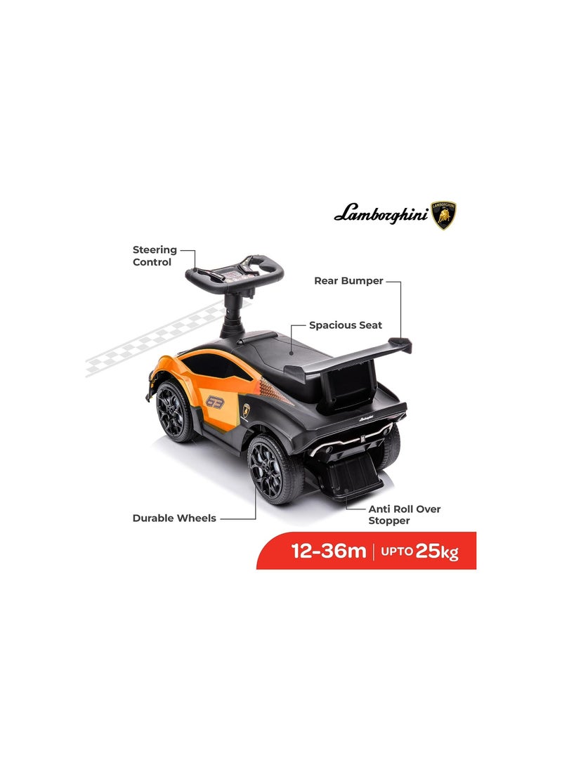 COLORLAND - Lamborghini Ride-on Car Orange - Image 1