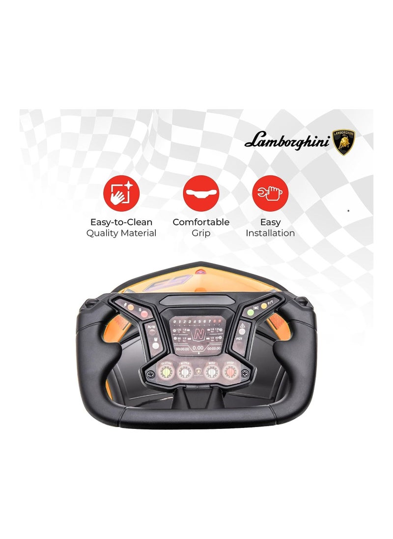 COLORLAND - Lamborghini Ride-on Car Orange - Image 1