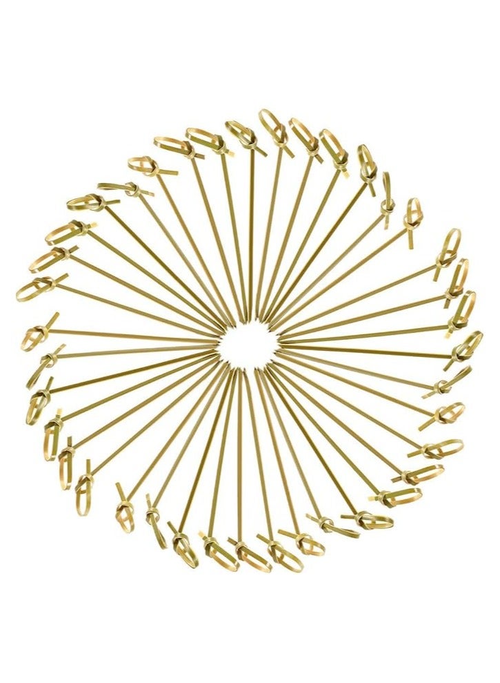 Bamboo Knotted Skewer - 100pcs  - Image 1