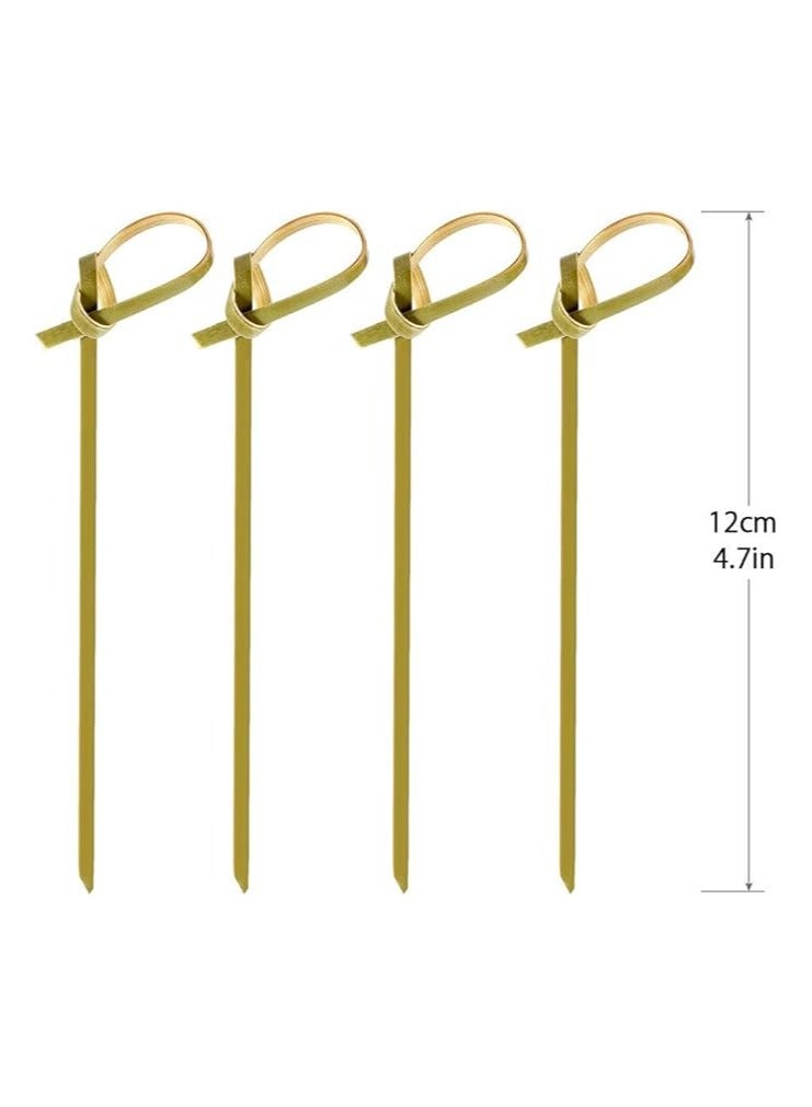 Bamboo Knotted Skewer - 100pcs  - Image 2