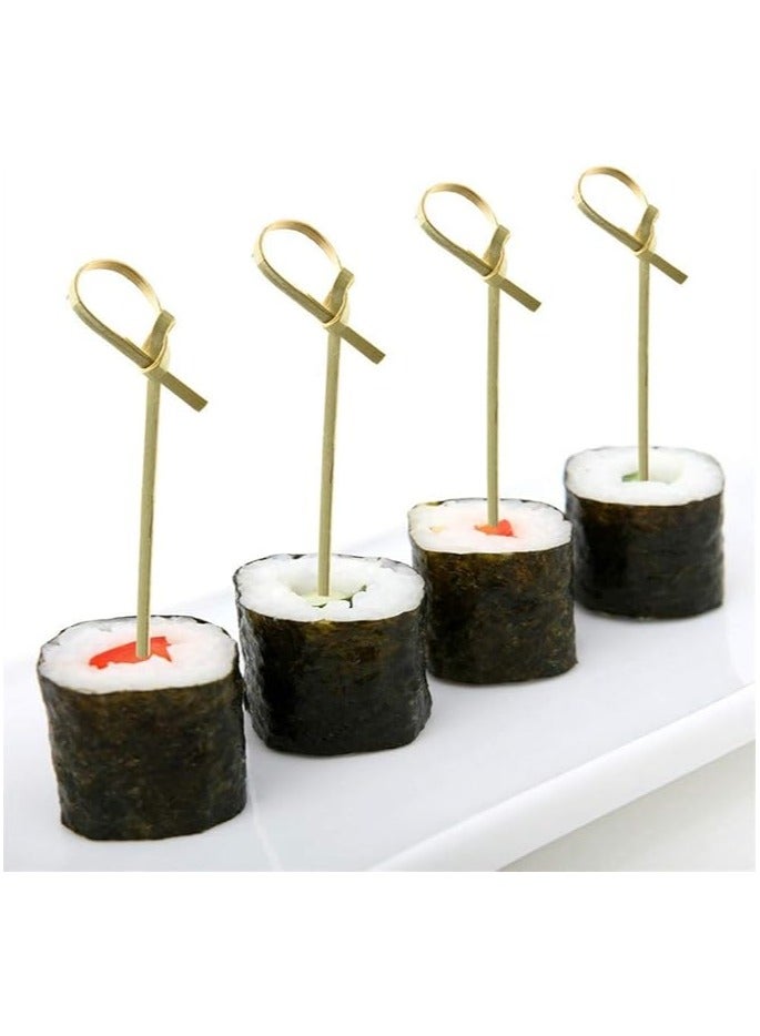 Bamboo Knotted Skewer - 100pcs  - Image 3