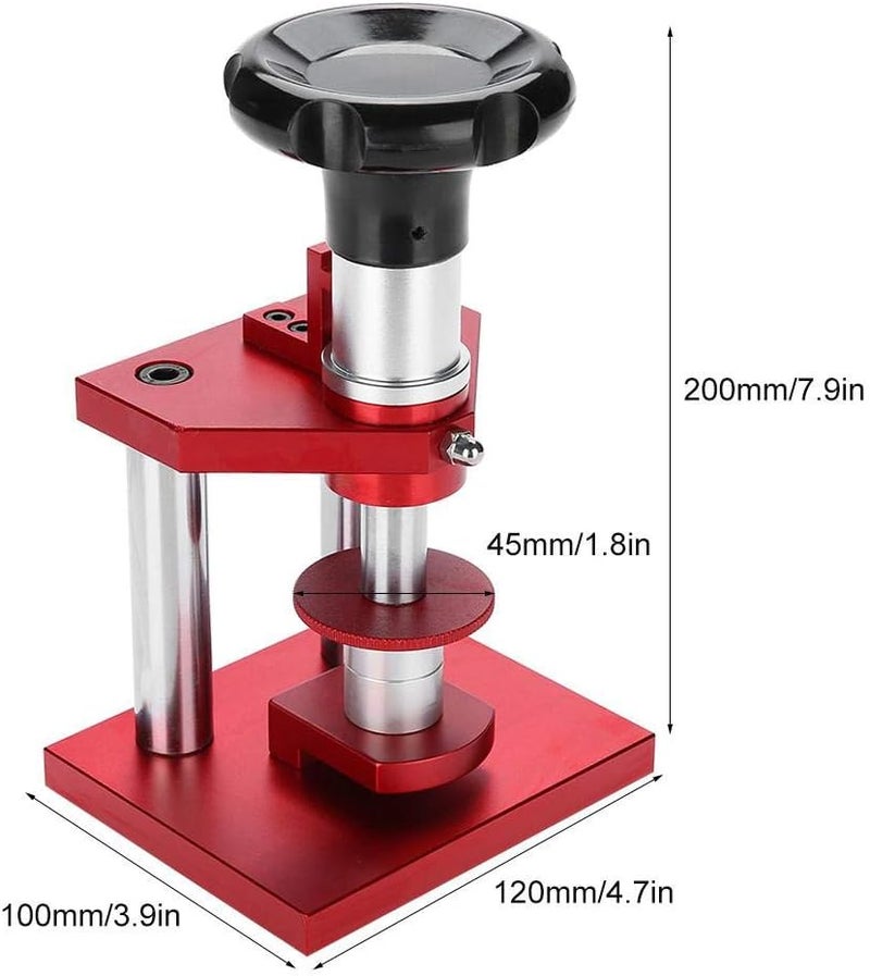 كلاراكو طقم ضغط الساعات، أداة إصلاح الساعات مع 20 قطعة من قوالب التركيب المناسبة لأنواع مختلفة من الساعات، أداة سهلة الاستخدام تساعد في إصلاح وضبط الساعات - Image 5