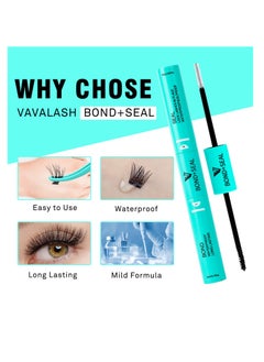 VAVALASH Bond and Seal Lash Clusters Glue 2 in 1 Long Lasting Cluster Lash Glue for Eyelash Extensions Waterproof Adhesive and Sealant DIY Lash Extension Glue - pzsku/Z901D4A1C4B5203EC645EZ/45/_/1732870361/59519176-dfa1-4f4a-92a1-9142ed37deed