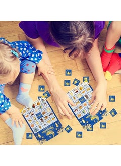 VUCATIN Ramadan Bingo Game Cards Set for Ramadan Family Activities Eid Ramadan Mubarak Bingo Game 24 Players Ramadan Bingo Cards Ramadan Party Activities Supplies Decorations  - Image 4