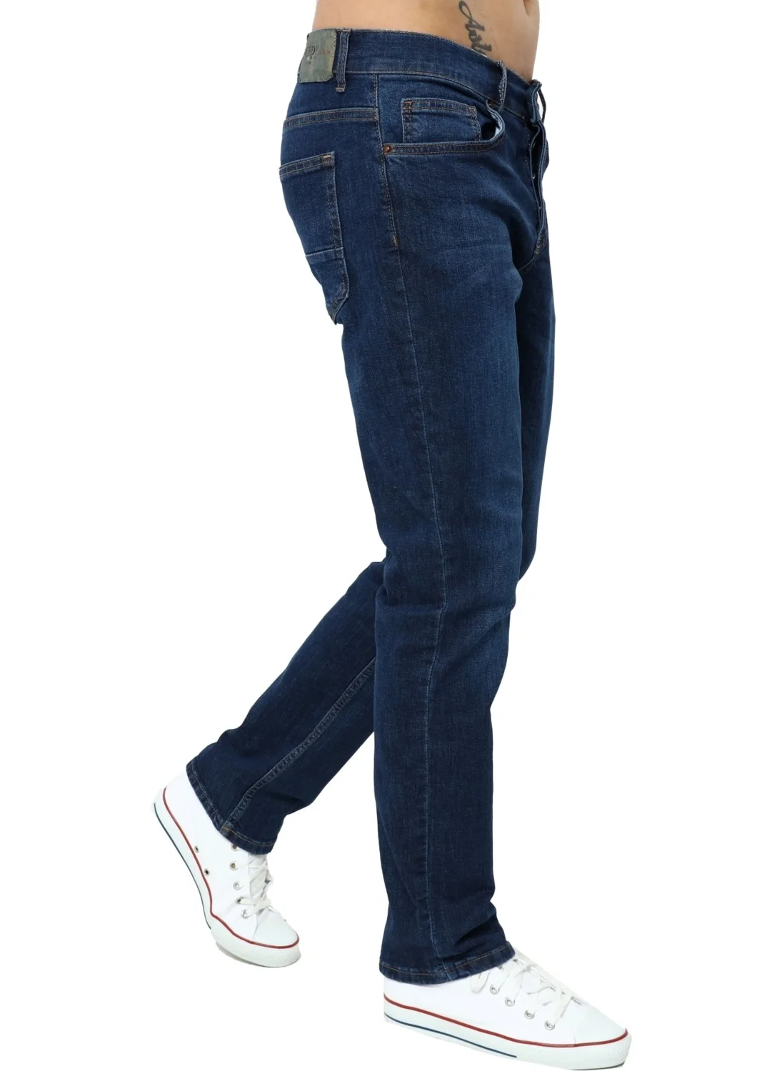 سيدي دينيم Men's Yüksel Waist Wide Cut Piggy Leg Denim Trousers Regular Fit Jean C336