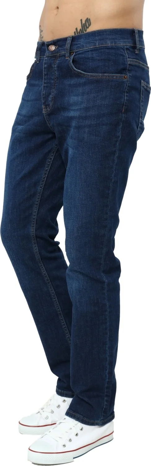 Cedy Denim Men's Yüksel Waist Wide Cut Piggy Leg Denim Trousers Regular Fit Jean C336