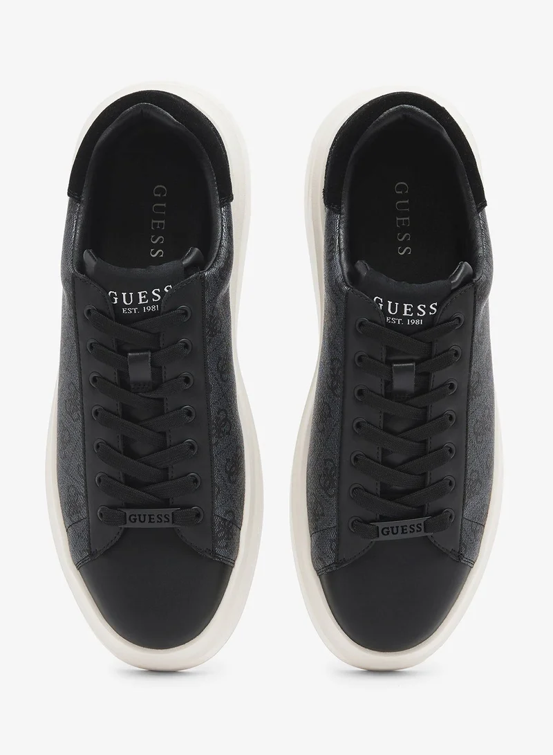 GUESS Casual Lace up Low Top Sneakers