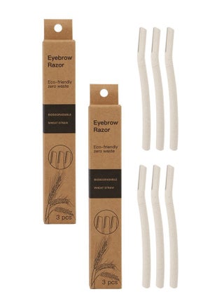 6 Pcs Eyebrow Razor Ladies Razor For Facial And Body Hair Trimmer Safety Bundle - view 2