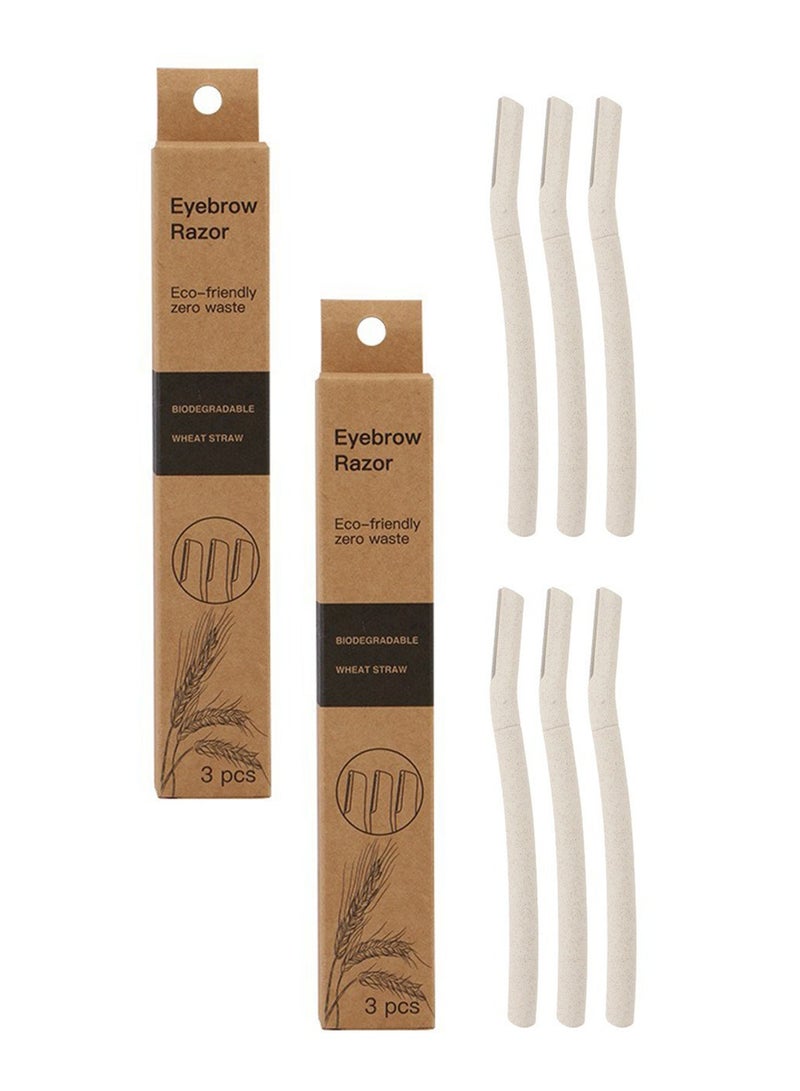 DOSCHER 6 Pcs Eyebrow Razor Ladies Razor For Facial And Body Hair Trimmer Safety Bundle - Image 2