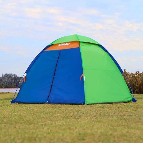 NARMAY® Play Tent Summer Camping Dome Tent for Kids Indoor/Outdoor Fun - 60 x 60 x 44 inch - Image 4
