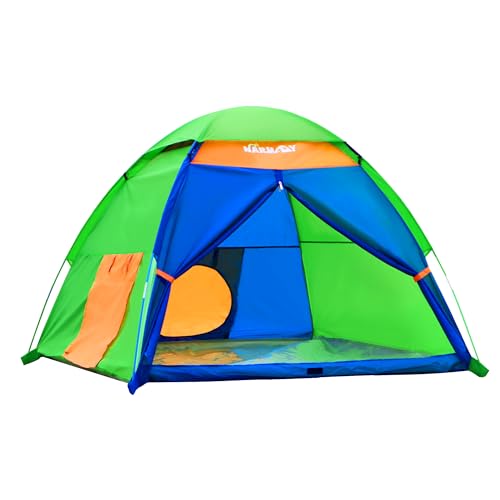 NARMAY® Play Tent Summer Camping Dome Tent for Kids Indoor/Outdoor Fun - 60 x 60 x 44 inch - Image 1
