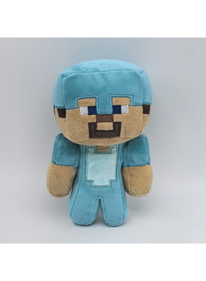 Cross-Border Minecraft Plush Toys - Creeper, Steve, Cat, Spider, Ender Dragon Dolls