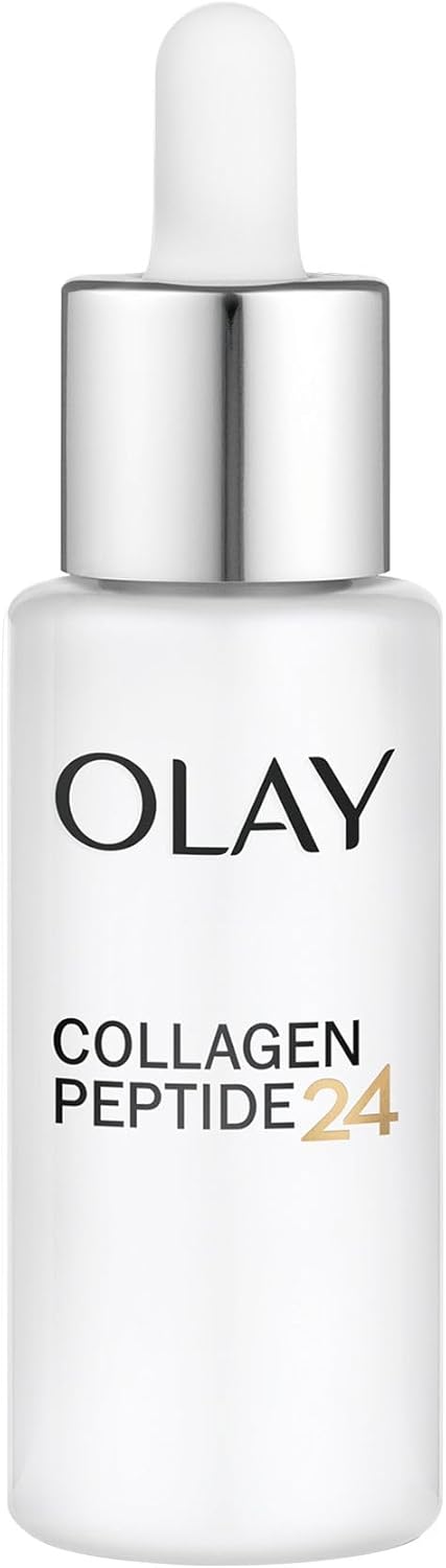 Olay Collagen Peptide Serum for Face Skincare with Niacinamide 99 Purity and Antioxidant Vitamin E Advanced Anti Ageing Skin Care with 3 Actions Strengthens Restores Hydrates 40ml