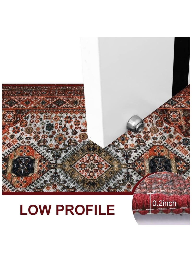 Anna 80x120CM Non-Slip Crystal Velvet Area Rug for Living Room - Durable & Stylish - Image 2