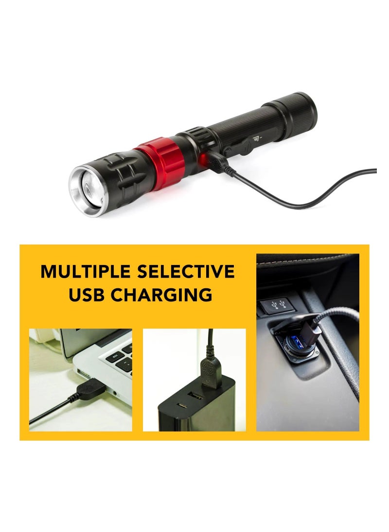 Toby's - Toby's CPL-T09 3in1 Quick Connect Rechargeable Led Work Light Kit with Magnetic Base, LED Flashlight with Flexible Light and Slim Bar Light,4000 mAH Battery - Image 1