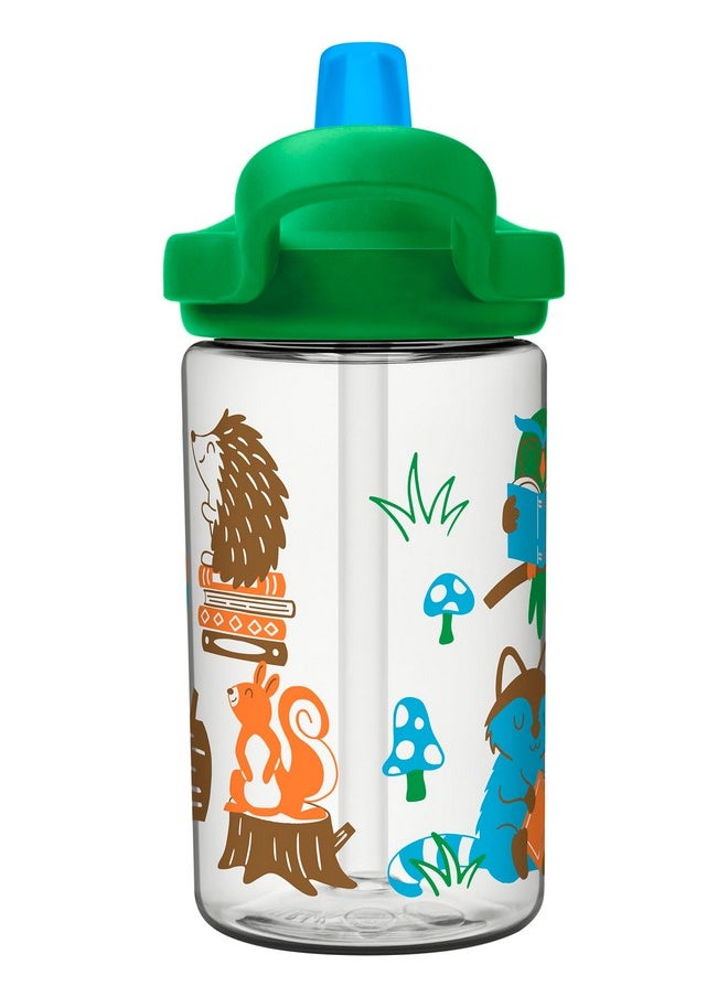 CAMELBAK - CamelBak Eddy+ 14oz Kids Water Bottle with Tritan Renew - Straw Top, Leak-Proof When Closed, Reading Animals - Image 1