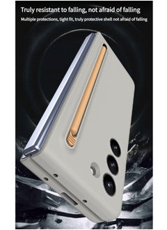 WAIKIL Official With The Same Galaxy Z Fold5 Ultra-Thin Case And S Pen, Matte Folding Case Samsung Galaxy Z Fold5 (2023) Light Pink  - Image 2