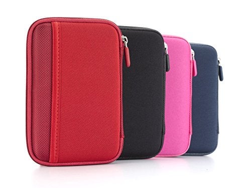 Drive Logic DL-64-RED Portable EVA Hard Drive Carrying Case Pouch, Red - Image 4