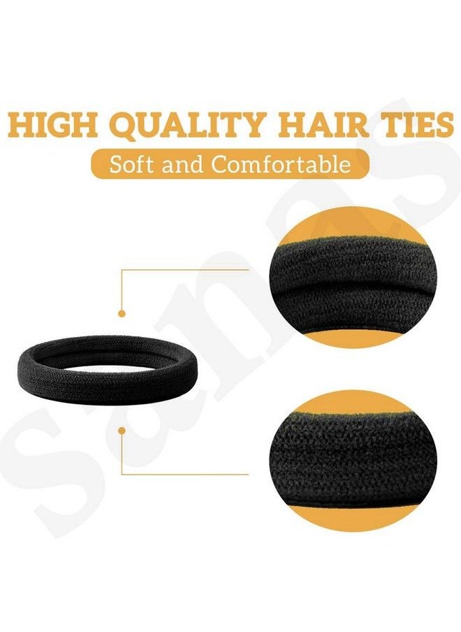 Black Tie Women 15Pcs Elastic Bands For Girls Black Elastic Band Ladies Hair Accessories Large Seamless Hair Ties Pony Tail Holders For Thick Hair Soft Hair Elastics 15Pcs - pzsku/Z901DA846A3106AC3C770Z/45/_/1690021978/b99642e8-b94f-46d2-89bb-9df9b55bc2f4