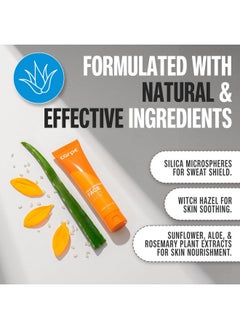 Carpe Carpe No-Sweat Face - (Pack of 2) Helps Keep Your Face, Forehead, and Scalp Dry - Sweat Absorbing Gelled Lotion - Plus Oily Face Control - With Silica Microspheres and Jojoba Esters  - Image 4