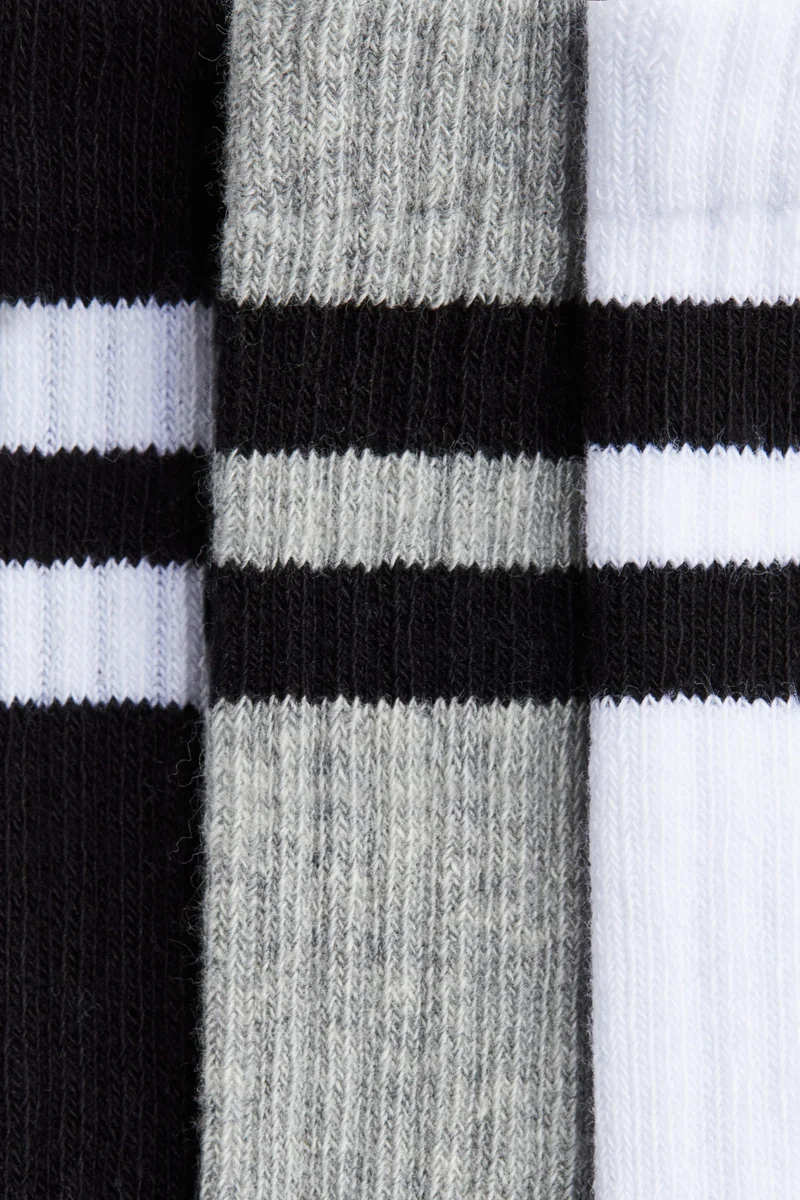 H&M 5-pack ribbed socks