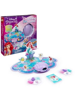 Spin Master Games Disney Princess Charming Sea Adventure Board Game Little Mermaid Toys Featuring Ariel & Friends Fun Game For Family Game Night For Kids Ages 4 And Up  - Image 1