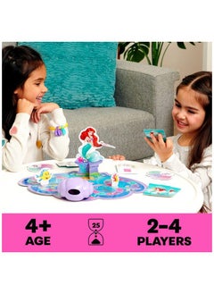 Spin Master Games Disney Princess Charming Sea Adventure Board Game Little Mermaid Toys Featuring Ariel & Friends Fun Game For Family Game Night For Kids Ages 4 And Up  - Image 3