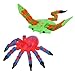 Zing Klixx Creaturez Combo Pack Ocean Series Create Stop Motion Animation Click Fidget Toys for Stress Relief Great for Kids Ages 4 and Up Manta Ray Octopus - Image 2