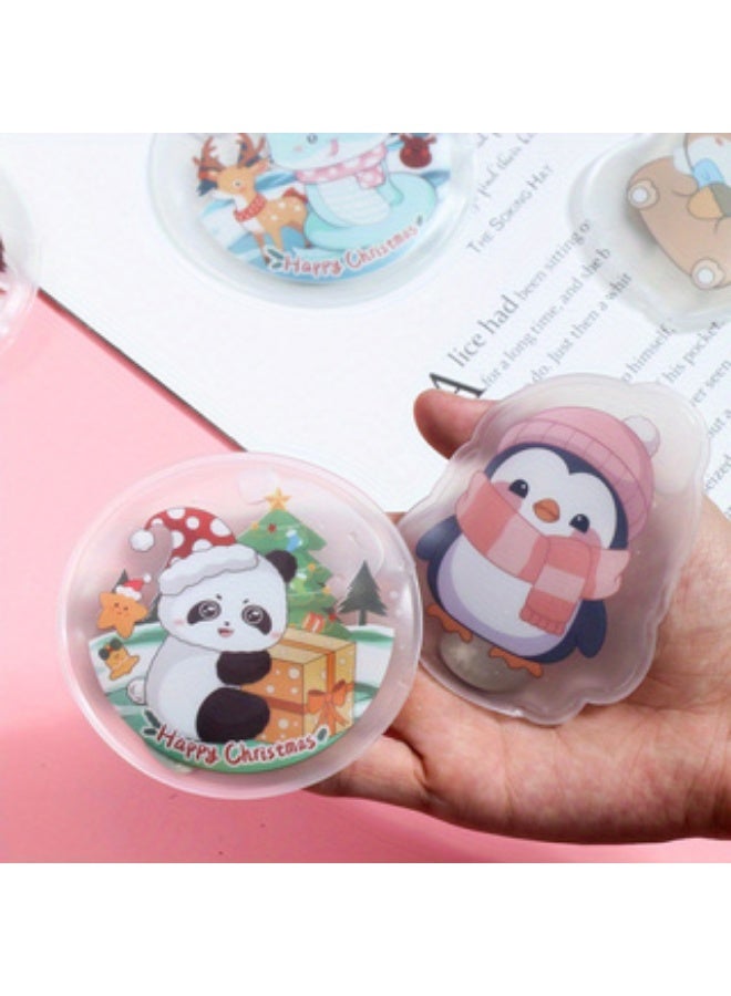 Generic 5/10 sets of mixed pattern hair cartoon breaking and hot hand warmers, carrying cute round autumn and winter breaking and hot hand warmers - Image 3