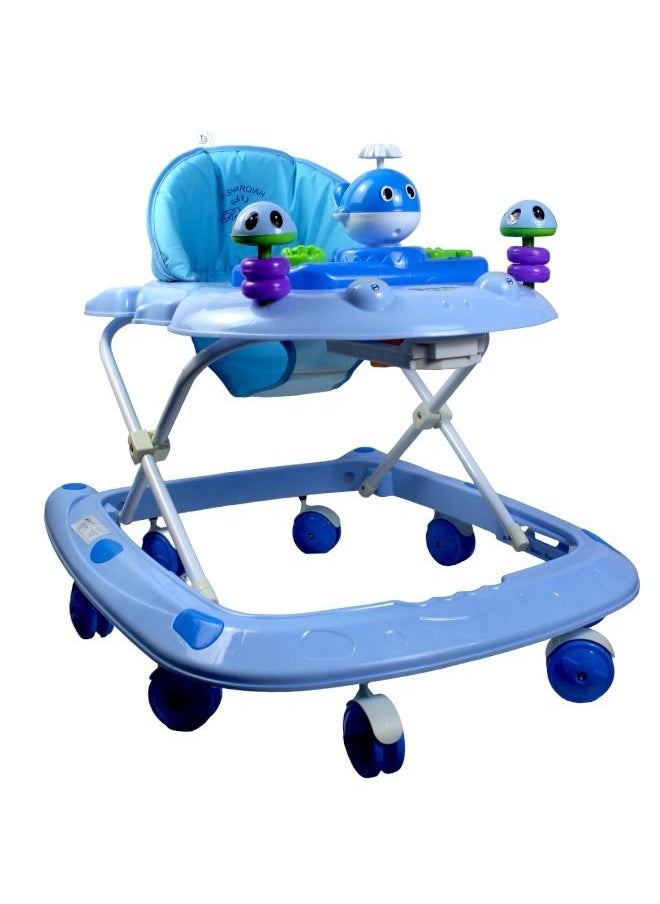 Rally Foldable Soft Cushioned Seat Baby Walker Assorted Mix Colors  - Image 1