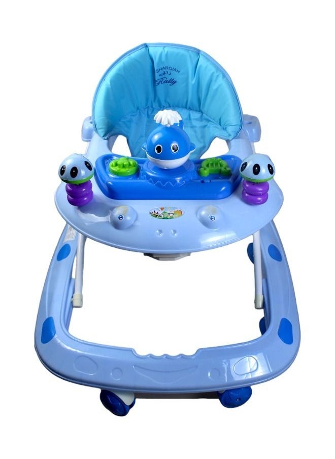 Rally Foldable Soft Cushioned Seat Baby Walker Assorted Mix Colors  - Image 4